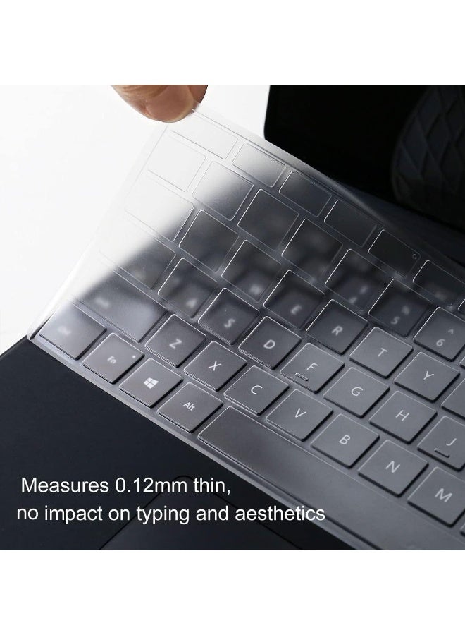 Ultra Thin TPU Keyboard Cover for Microsoft 2024 Surface Pro (11th Edition Copilot+ PC) & Surface Pro 10 13", 2022 2021 Surface Pro 9 8 13" i5 i7 & Surface Pro X 13" 2020 2019 Protector - Image 1